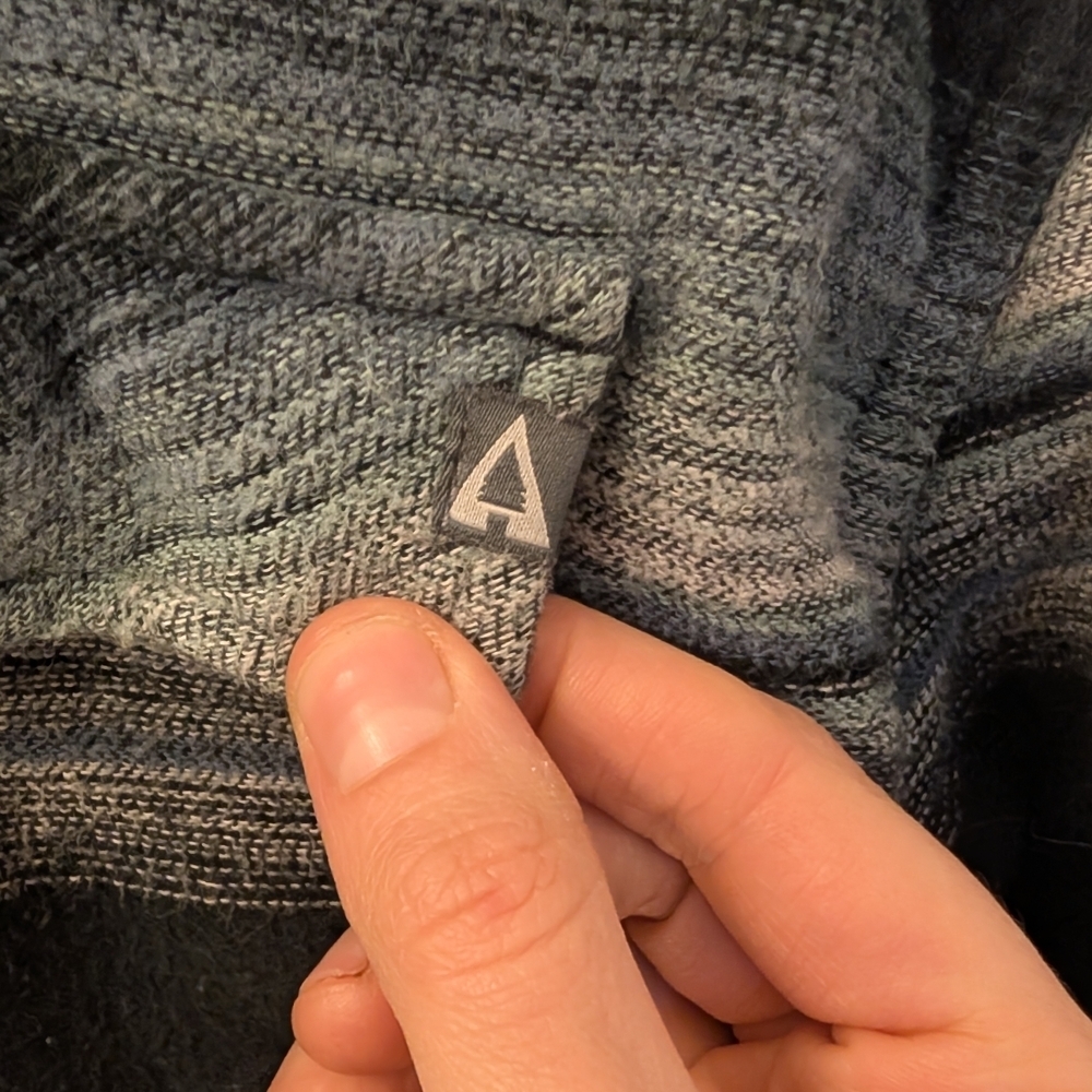 Bass Pro Shops Gray and Black Knit Jacket - Picture 11 of 11